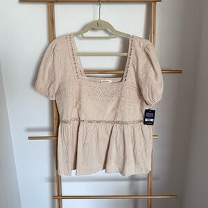 Lucky Brand Babydoll Top
